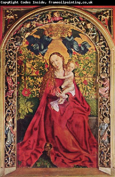 Martin Schongauer Madonna of the Rose Bower (mk08)